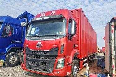 二手东风柳汽 乘龙H5中卡 270马力 4X2 9.6米厢式载货车(国五) 单桥 玉柴二手载货车 黄牌图片