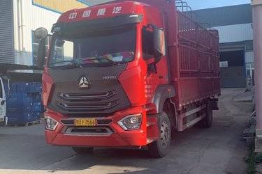 二手中国重汽 豪瀚J7B重卡 240马力 6X2载货车底盘(国五) 前四后四 曼二手载货车 黄牌