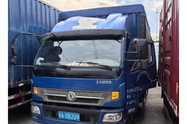 二手东风 凯普特K6-L 141马力 4.17米单排仓栅式载货车(国五) 单桥 玉柴二手载货车 蓝牌图片