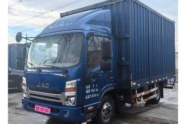 二手江淮 帅铃Q6 152马力 4.15米单排厢式轻卡(国五) 单桥 潍柴二手载货车 蓝牌图片