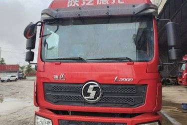 二手陕汽重卡 德龙L3000 标载版 300马力 6X2 9.5米仓栅式载货车(高顶)(国五) 前四后四 玉柴二手载货车 黄牌