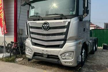 二手福田 欧曼EST 6系重卡 穿越版 580马力 6X4 AMT自动挡牵引车(国六) 双驱 福田康明斯二手牵引车 黄牌图片