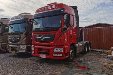 二手东风商用车 天龙旗舰KX 经典版 520马力 6X4牵引车(带液缓)(3.64速比)(国六) 双驱 东风康明斯二手牵引车 黄牌图片