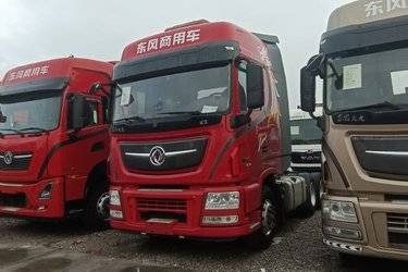 二手东风商用车 天龙旗舰KX 经典版 520马力 6X4 牵引车(国六)(2.69速比)(国六) 双驱 康明斯二手牵引车 黄牌图片