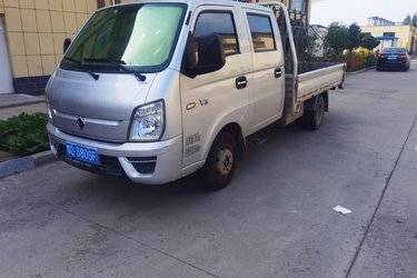 二手唐骏欧铃 V5系列 1.5L 112马力 汽油 3.01米双排栏板微卡(国六) 单桥 云内动力二手载货车 蓝牌