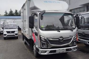 二手福田 奥铃速运 131马力 4.14米单排翼开启厢式轻卡(国六) 单桥 福田康明斯二手载货车 蓝牌