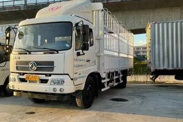 二手东风商用车 天锦中卡 180马力 4X2 5000轴距载货车底盘(8挡)(国五) 单桥 东风康明斯二手载货车 黄牌图片