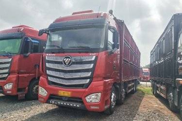 二手畜禽运输车 欧曼重卡(原福田欧曼) 欧曼EST 510 9.6 8X4图片