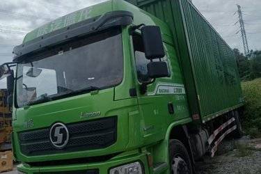 二手陕汽重卡 德龙L3000 轻量化版 240马力 4X2 9.8米厢式载货车(国六) 单桥 潍柴二手载货车 黄牌图片