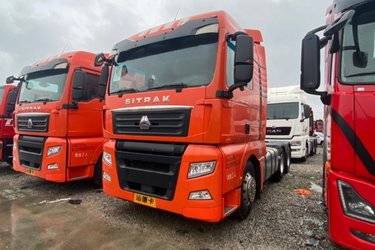 二手中国重汽 汕德卡SITRAK G7重卡 480马力 6X4牵引车(国五) 双驱 曼二手牵引车 黄牌图片