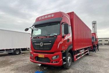 二手东风商用车 天锦KR PLUS 290马力 4X2 9.8米厢式载货车(国六) 单桥 东风康明斯二手载货车 黄牌