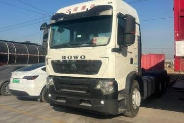 二手中国重汽 HOWO TX重卡 440马力 6X4 牵引车(国五) 双驱 曼二手牵引车 黄牌