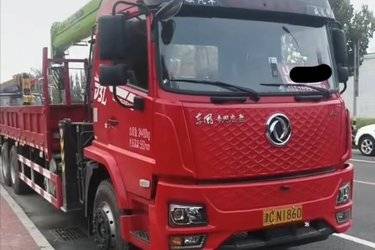 二手随车吊 东风随专 东风底盘 270 8.5 8X2图片