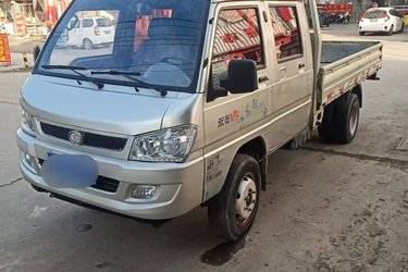 二手福田时代 驭菱V5 1.8L 68马力 柴油 双排栏板微卡(国四) 单桥 潍柴二手载货车 蓝牌