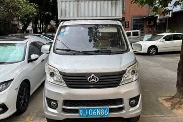 二手长安凯程 星卡 1.5L 112马力 汽油 2.25米双排厢式微卡(国五) 单桥 东安二手载货车 蓝牌图片