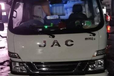 二手江淮 帅铃i6 4.5T 6米纯电动封闭厢式货车92.16kWh  二手电动卡车电动封闭厢货图片