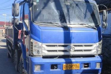 二手福田 瑞沃ES3 220马力 6X2 6.8米排半栏板载货车(国六) 前四后四 玉柴二手载货车 黄牌