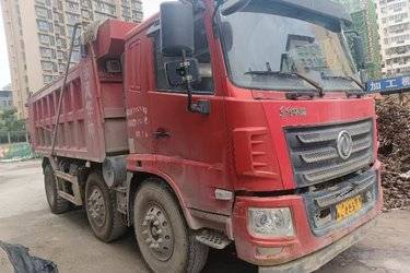 二手东风华神 F5 220马力 6X2 4.8米自卸车(国五) 前四后四 玉柴二手自卸车 黄牌