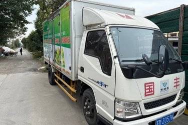 二手江铃 顺达窄体 116马力 4.21米单排厢式轻卡(国五) 单桥 江铃二手载货车 蓝牌