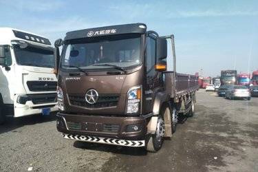 二手大运 祥龙 230马力 6X2 6.8米排半栏板载货车(国六) 前四后四 潍柴二手载货车 黄牌