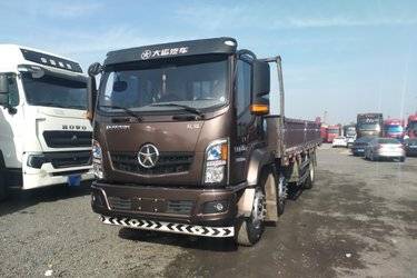 二手湖北大运 致胜 220马力 6X2 6.8米栏板载货车(国六) 前四后四 潍柴二手载货车 黄牌