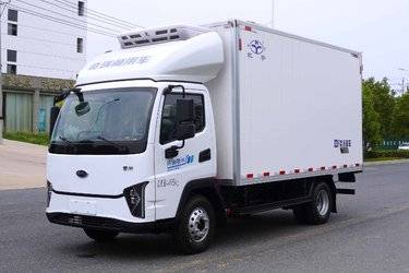 二手  二手电动卡车电动冷藏车图片