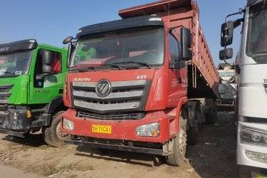 福田 欧曼ETX 9系重卡 375马力 8X4 8米自卸车(国五) 前四后八 潍柴二手自卸车 黄牌