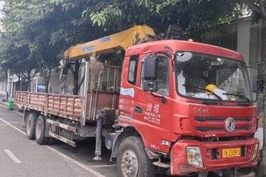 二手随车吊 东风神宇 特商底盘 270 8.5 8X2图片