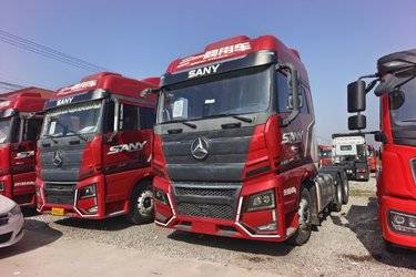 二手三一集团 江山版 485马力 6X4 牵引车(国六) 双驱 潍柴二手牵引车 黄牌图片