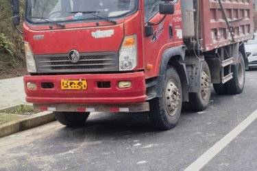 二手重汽王牌 7系 180马力 6X2 4.7米自卸车(国五) 前四后四 玉柴二手自卸车 黄牌图片