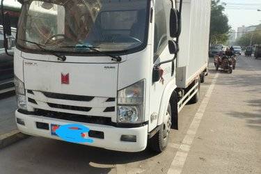 二手庆铃 铃咖 标载型 127马力 4.13米单排厢式轻卡(国六) 单桥 云内动力二手载货车 蓝牌