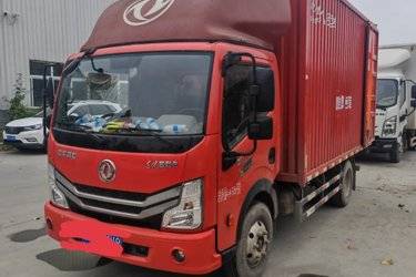 二手东风 多利卡D6-L 锐能版 140马力 4.2米单排厢式轻卡(国六) 单桥 全柴二手载货车 蓝牌