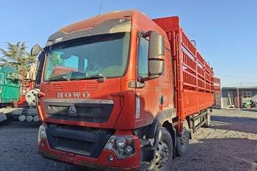 二手中国重汽 HOWO TX重卡 2020豪华版 280马力 6X2 7.8米仓栅式载货车(国五) 前四后四 曼二手载货车 黄牌