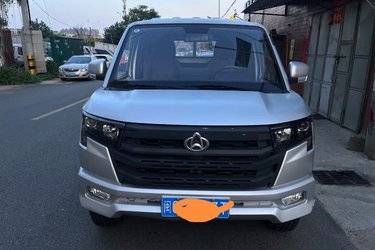 二手长安凯程 星卡PLUS 豪华型 1.6L 122马力 汽油 2.6米双排栏板微卡(国六) 单桥 重庆长安二手载货车 蓝牌