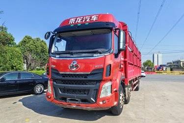 二手东风柳汽 乘龙H5中卡 240马力 6X2 9.6米仓栅式载货车(国五) 前四后四 玉柴二手载货车 黄牌