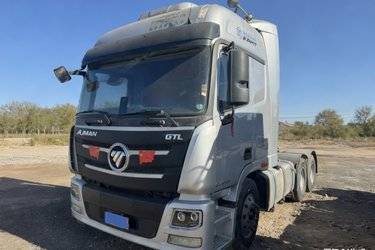 二手福田 欧曼GTL重卡 460马力 4X2牵引车(国五) 单桥 福田康明斯二手牵引车 黄牌图片