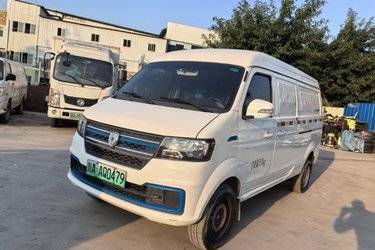 二手金杯 新海狮EV 2025款 创富型 2座 纯电动封闭货车 国轩高科40.55kWh  二手电动卡车电动封闭厢货图片