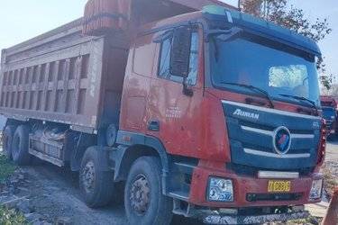 二手福田 欧曼GTL 9系重卡 400马力 8X4 8米自卸车(国五) 前四后八 潍柴二手自卸车 黄牌图片