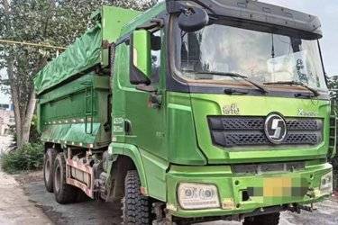 二手陕汽重卡 德龙X3000 350马力 6X4 5.6米自卸车(国五) 后八轮 潍柴二手自卸车 黄牌