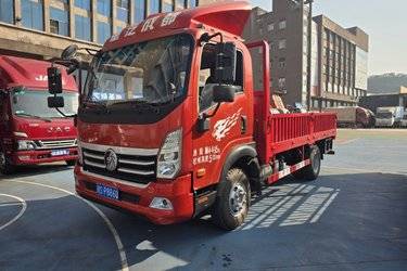 二手中国重汽成都商用车 瑞狮 160马力 4.15米单排栏板轻卡(国六) 单桥 云内动力二手载货车 蓝牌图片