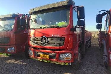 二手陕汽重卡 德龙L3000 245马力 6X2 9.7米栏板载货车(国五) 前四后四 玉柴二手载货车 黄牌