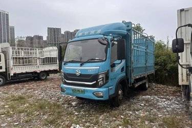 二手东风华神 HV3E 4.5T 4.2米单排纯电动仓栅式轻卡  二手电动卡车电动载货车图片