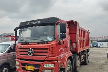 二手大运 奥普力 220马力 4X2 4.6米自卸车(国五) 单桥 玉柴二手自卸车 黄牌