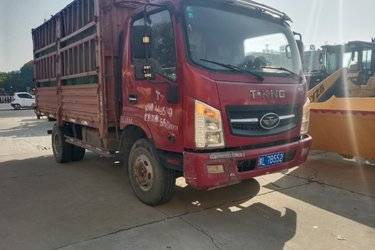 二手唐骏欧铃 K7系列 速达科创版 156马力 4.1米单排仓栅式轻卡(国五) 单桥 朝柴二手载货车 蓝牌