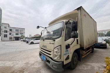 二手江铃 凯运蓝鲸 重载型普通款 129马力 4.045米单排仓栅式轻卡(黄牌)(国五) 单桥 安徽康明斯二手载货车 黄牌