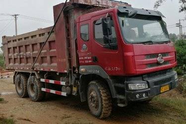 二手东风柳汽 乘龙H5 350马力 6X4 5.8米自卸车(国三) 后八轮 玉柴二手自卸车 黄牌