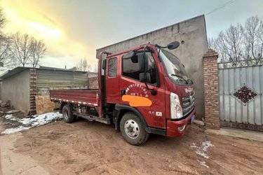 二手福田 时代金刚 129马力 4X2 3.7米自卸车(国五) 单桥 云内动力二手自卸车 黄牌