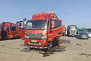 二手福田 时代领航ES5 高配版 220马力 6X2 6.8米排半仓栅式载货车(国六) 前四后四 潍柴二手载货车 黄牌