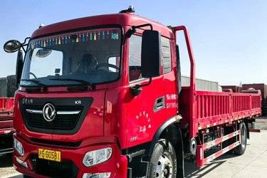 二手东风商用车 天锦KR 260马力 6X2 6.8米排半栏板载货车(国六)(9挡)(国六) 前四后四 东风股份二手载货车 黄牌