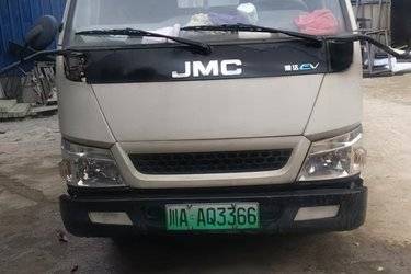 二手江铃 顺达窄体 4.5T 4.155米单排纯电动栏板轻卡  二手电动卡车电动载货车图片